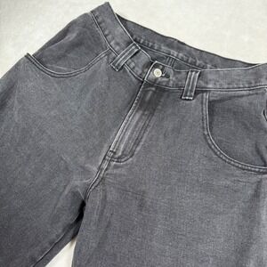 JGalt Shanghai Wide Leg Baggy Black Jeans Women's Small Black Denim High Rise